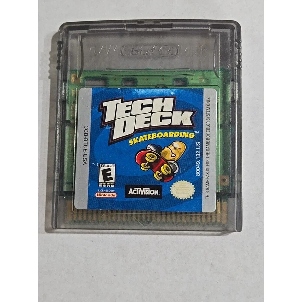 Tech Deck Skateboarding Game Boy Color Activision Cartridge Only